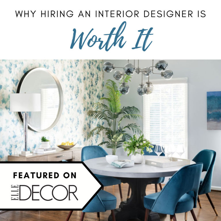 Why hiring an interior designer is worth - featured on ELLE DECOR